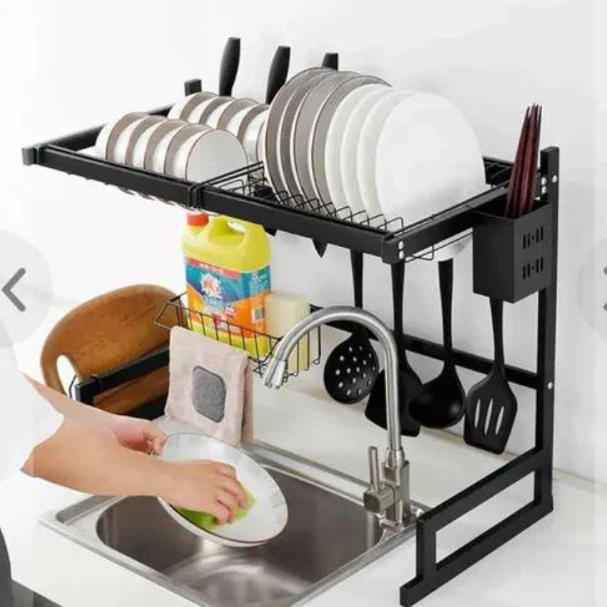Organice con estilo e innovación: Escurreplatos y organizador que transformará su cocina.
